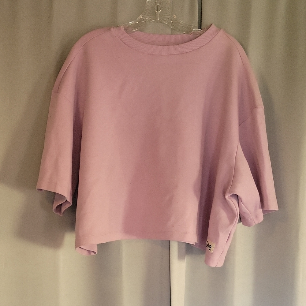 Lee Women's Soft Purple Crop Top - Picture 1 of 4